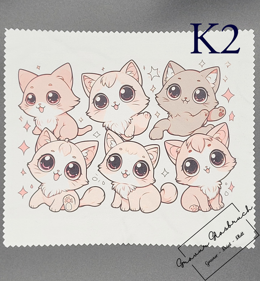 Brillenputztücher Katze