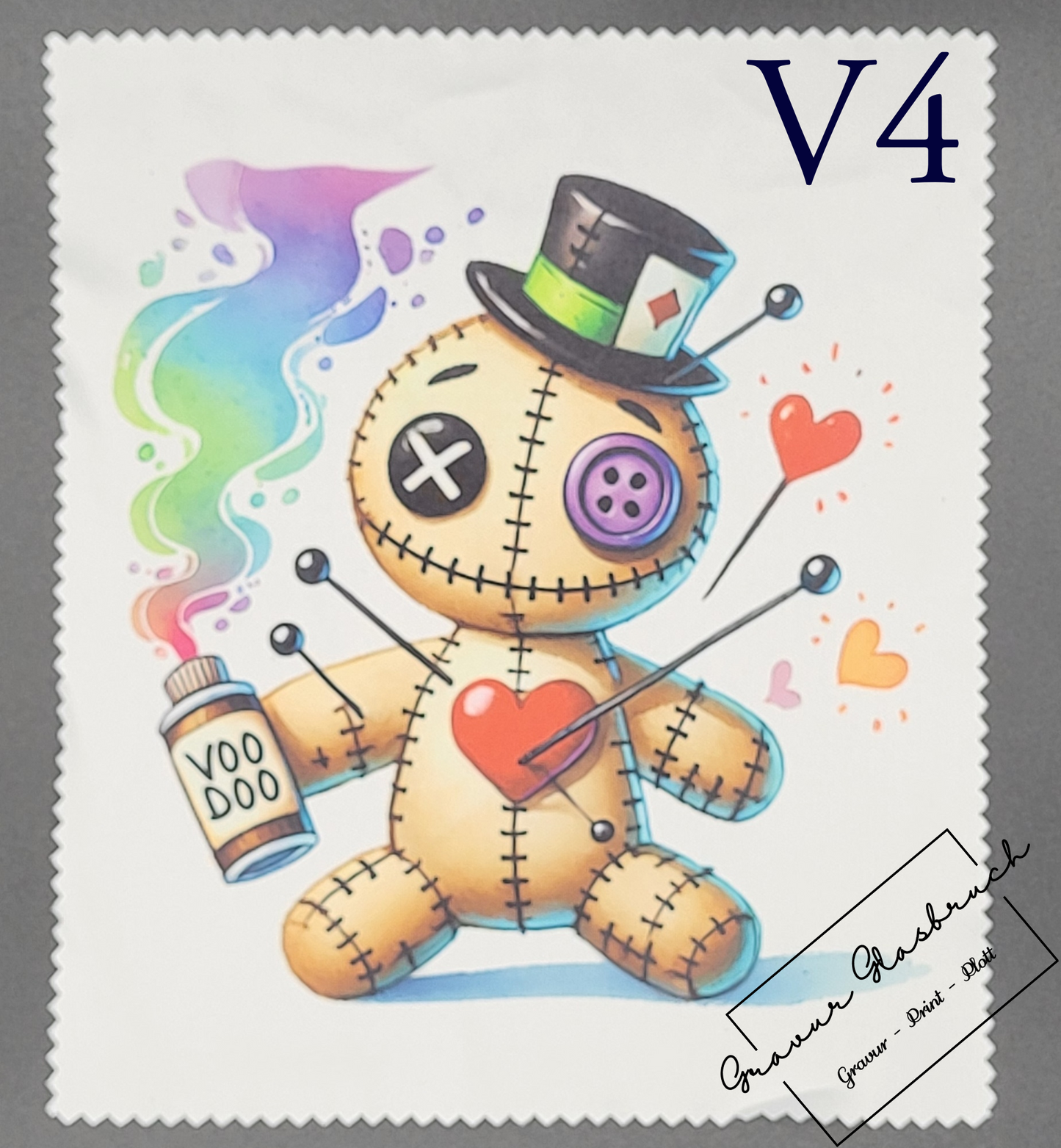Brillenputztücher Voodoo