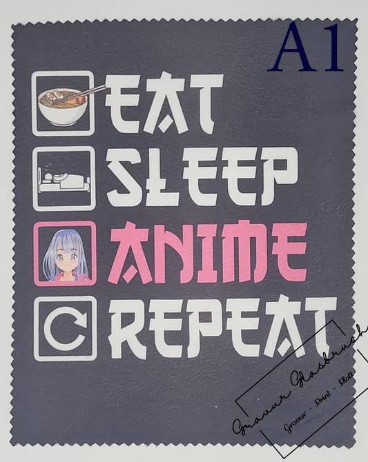 Brillenputztücher Anime