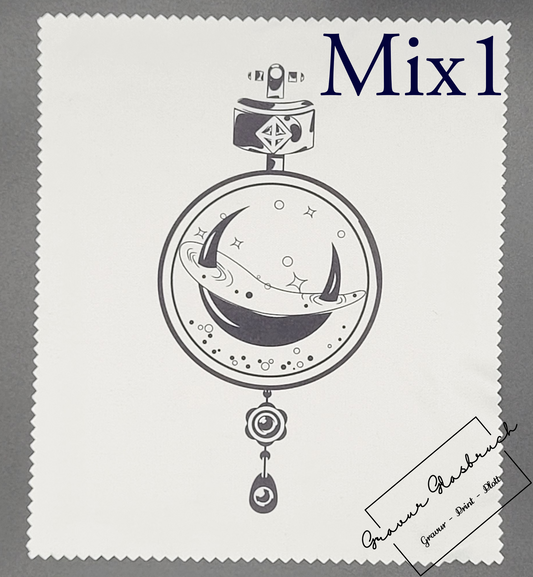 Brillenputztücher Mix bunt