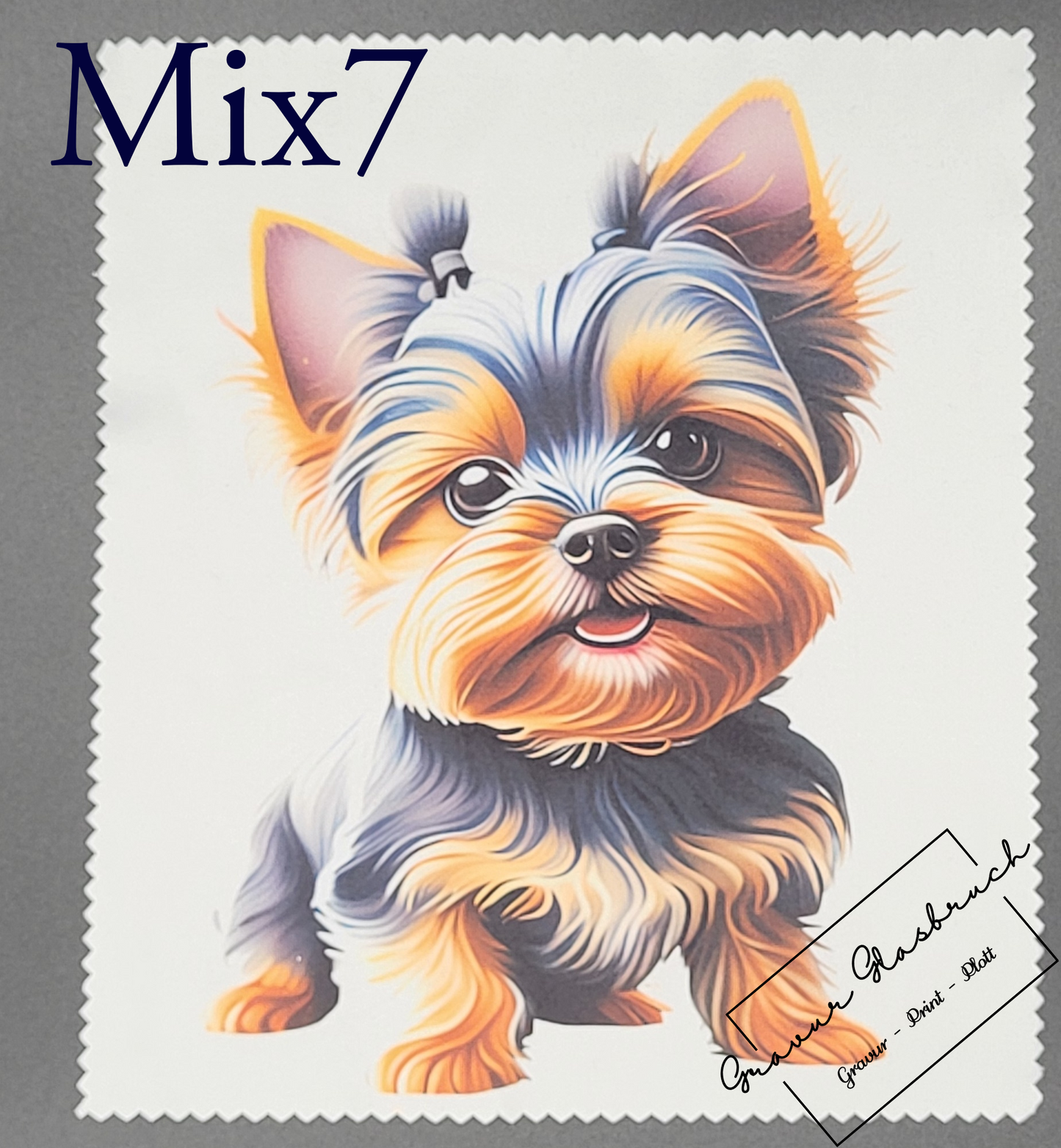 Brillenputztücher Mix bunt